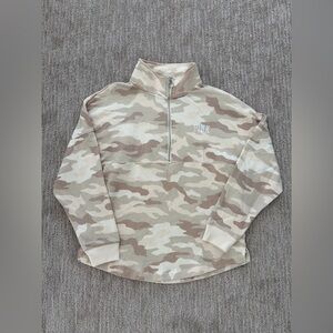 Victoria’s Secret PINK Camo Quarter Zip